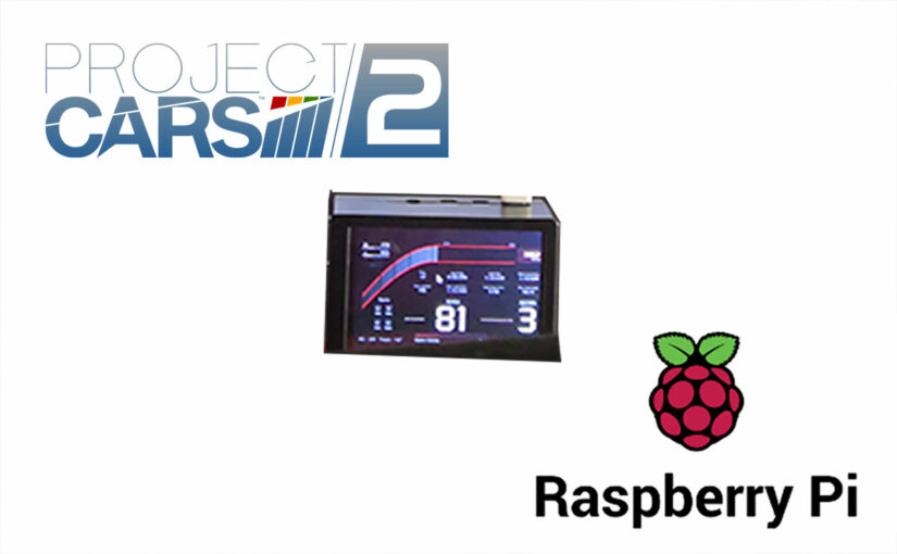image de mise en avant article DIY dshboard Simhub simracing avec Raspberry Pi our Project Cars 2A