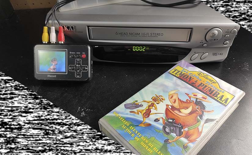 Comment Numériser et transformer une cassette VHS en vidéo numérique
