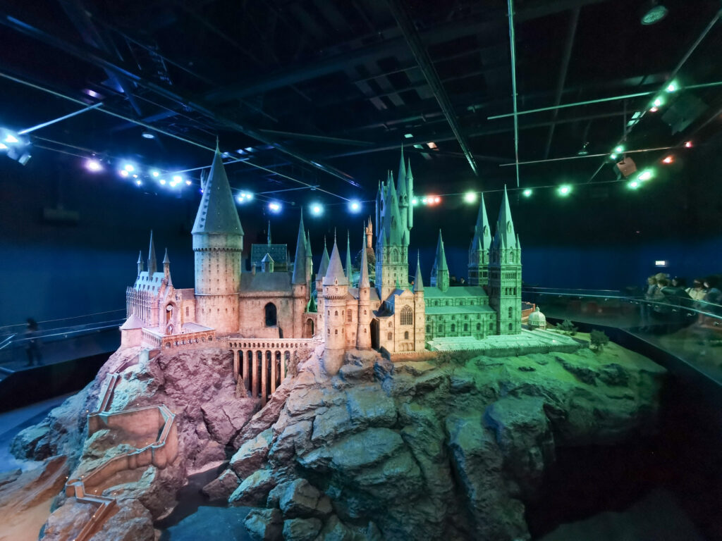 Maquette de Poudlard utilisé pour les films Harry Potter