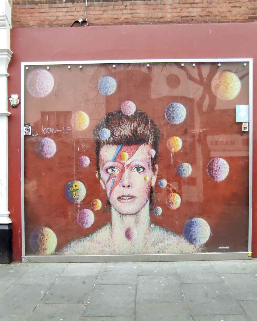 Mémorial David Bowie à Brixton