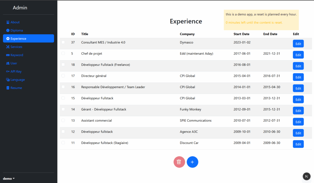 interface-backoffice-nextjs-liste-experience